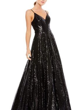 Mac Duggal Ienna - 49483 Sequin-Festooned A-Line Dress